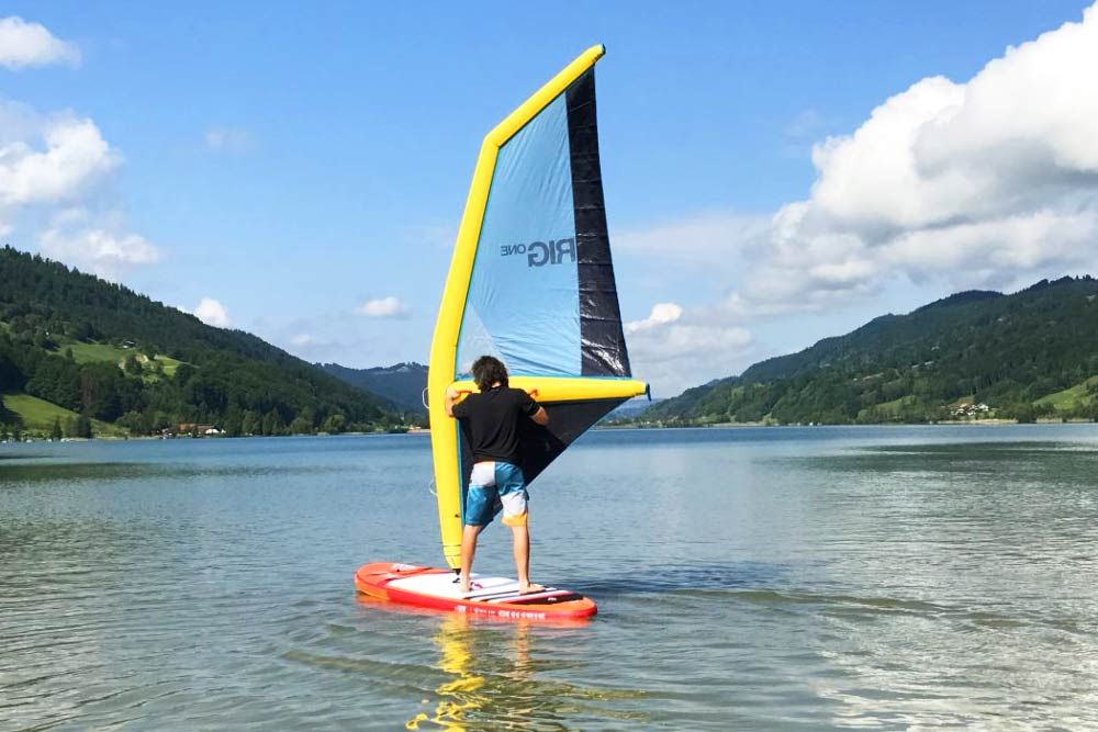 Duotone iRIG One aufblasbares Windsurfrigg komplett für StandUp Paddle iSUP
